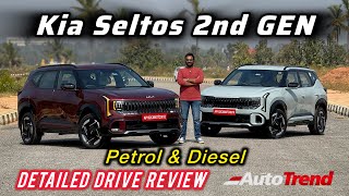 Better than Sierra & Creta? Kia Seltos 2nd Gen Petrol & Diesel Drive review by Team Autotrend