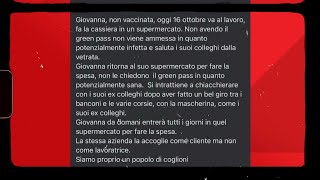 Meluzzi: Green Pass anche per fare la spesa 22/10/21
