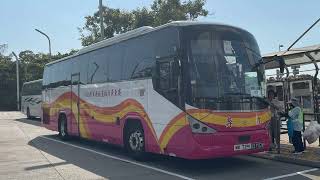 Hong Kong Bus 新大嶼山巴士 Volvo B13R WK7291 @ NLB 21 大澳⏩️昂坪
