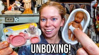 *NEW* Unboxing Reborn Baby Food MINI VERSE- TINY REAL Grocery Food Items!