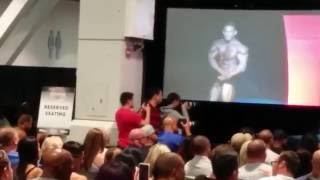 Stan McQuay posing routine Mr Olympia Classic physique 2016