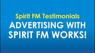 Spirit FM - Testimonials