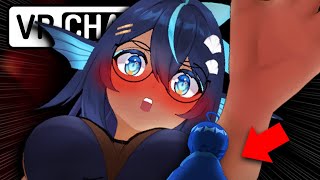 Giant woman is chasing me 【 VRchat 】