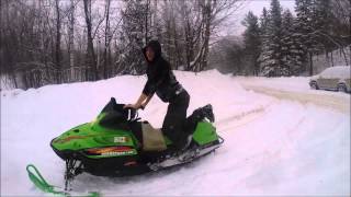 Swimsuits and Snowmobiles Don"t Mix-Duluth, MN Style