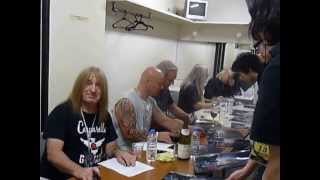 Meat & Greet Japanese tour of Uriah Heap　Nov.2010