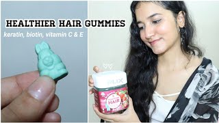Plix Olena Biotin Hair Gummies || Reduce Hair Fall & Increase Hair Growth