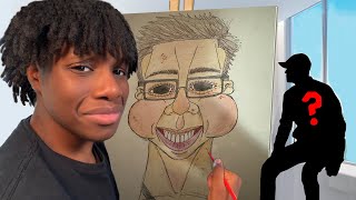 Drawing Hideous Portraits of Strangers in My City