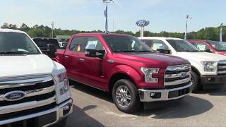 2018  New Ford F150 Lariat   New Truck Walkaround Review @ Ravenel Ford   Better Pricing & Specs TOP