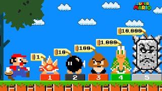 Mario Can BUY all Enemies in Super Mario Bros.