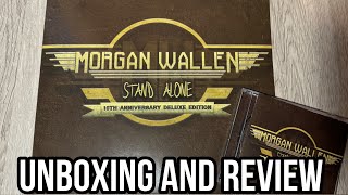 Morgan Wallen Stand Alone 10th Anniversary Deluxe Edition Vinyl and CD Unboxing and Review