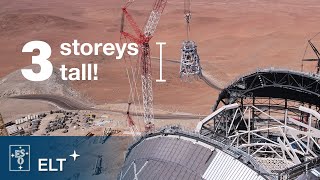 The central tower of the world's largest telescope is installed | ELT Updates