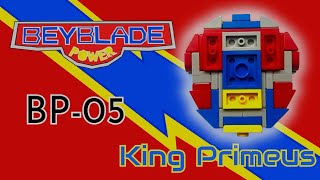 Mechanical Saber: King Primeus |BP-05| Lego Beyblade Review and Test Battles