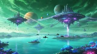 Intergalactic Travels⎜Dream Space Ambient Music for Deep Focus & Serenity⎜4K
