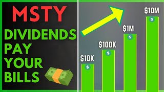 The SECRET to Retiring EARLY with MSTY (80% Monthly Dividend)