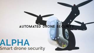 Home automation with drone heliport for security controlled by Amazon echo