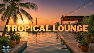 Tropical Relaxing Pool Sunset | Deep Chill Mix for Work, Study & Sleep