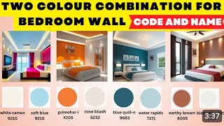 Top 30+ Asian Paints Light Colour Combination With Code For Bedroom | Room Light Colour Paint