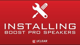 How to install UCLEAR Boost Pro & Pro Mic Speakers