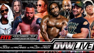 Kal Herro & Ryan Howe vs Dark Kloudz vs Fallen vs Crixus & Luscious Lawrence 9.15.2022 OVW TV