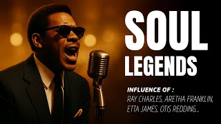 Soul Legends | Songs inspired by Ray Charles, Aretha Franklin, Etta James, Otis Redding #soul #blues