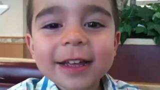 Noah being goofy
