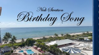 Birthday Song - Nick Swatson (Lyric Video)