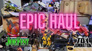 Massive GI Joe Haul, Joefest24 Part 1. Plus 1:18 dio diplays!