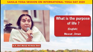 What is the purpose of life | Sudeep Ramachandran | English | Yoga Day 2020