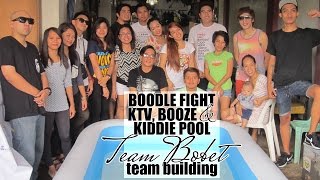 Boodle Fight, KTV, Booze and Kiddie Pool