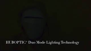 Sound Reactive Light Up Mask Plain White effects