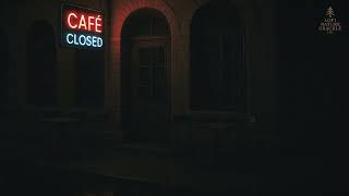 Lo-fi Outside a Closed Café  | 10 Hours of Sad Ambience to Sleep Alone