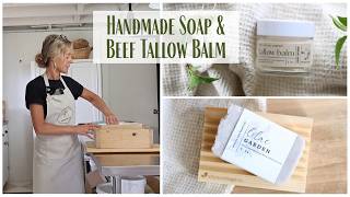 New Spa Product Ideas ~ Beef Tallow Balm~ Hot Process Soap