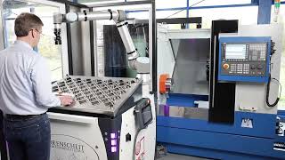 KNUTH FlexLoader 10 Kuormausjärjestelmä robotilla itsenäiseen lastaamiseen ja purkamiseen