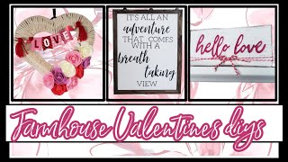 Valentine's Farmhouse DIYs! // Collab with Crafting Cousins!