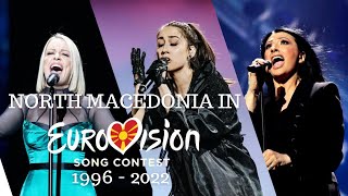 EUROVISION THROUGH TIME (ETT) | All Songs NORTH MACEDONIA 1996 - 2022 | Recap and Ranking