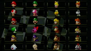 Mario Kart Wii - All Characters