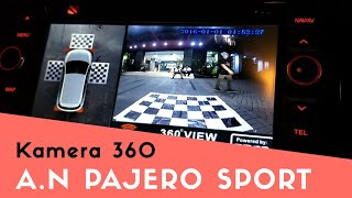 Kamera 360 Derajat Bird View Super HD1080P Mitsubishi Pajero Sports 2017-2018