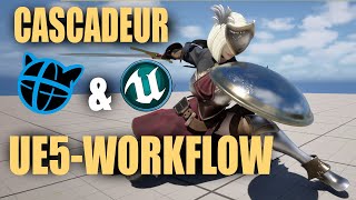 Cascadeur Animation to UE5 - (WORKFLOW)