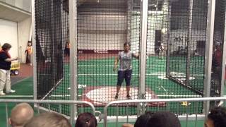 Jocelyn Williams Big South Champion 20.56m (67'5") School Record