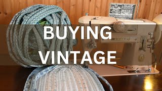 Buying Your First Vintage Sewing Machine: What I Wish I'd Known