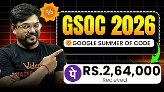 GSOC 2026 Complete Roadmap 🚀 | How to Get Selected in Google Summer of Code? 💻 | Harsh Sir 🔥
