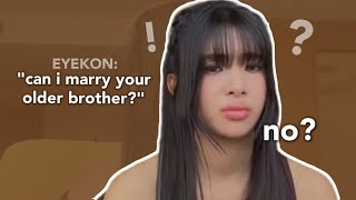 KATSEYE recent weverse live moments that's stuck in my brain for some reason