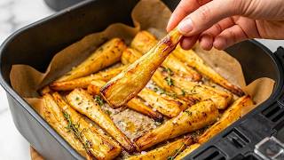 I Stopped Making Potato Fries After Trying This Trick! Air Fryer Parsnip Fries Turn Out Perfect!