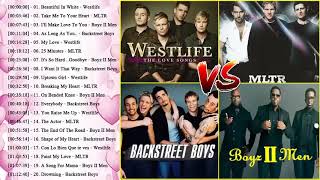 Westlife, Michael Learns To Rock, Backstreet Boys, Boyz II Men - Greatest Hits Love Songs Ever 2021