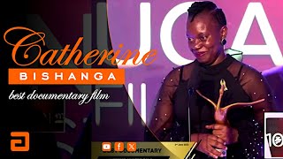 Catherine Bishanga gets Emotional After WINNING the Award for Best Documentary