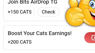 Cats Reward "Boost Your Cats Earnings  +200 #CATS"