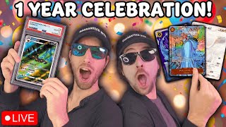 *LIVE RIP & SHIP* - 1 YEAR ANNIVERSARY STREAM! - 5% OFF STOREWIDE! - $500 UMBREON BOUNTY!?