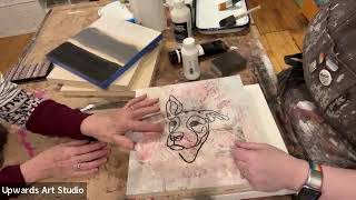 Learn about different Liquitex Gessoes - Art Supply Showcase at Upwards Art Studio