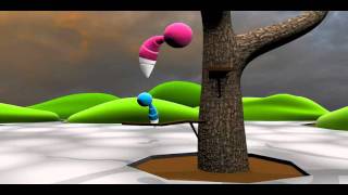 Treetops and Sunsets - Blender Animation