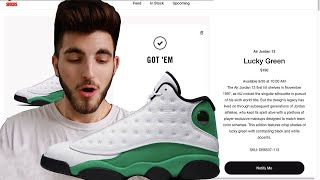 Jordan 13 Retro Lucky Green Live Cop